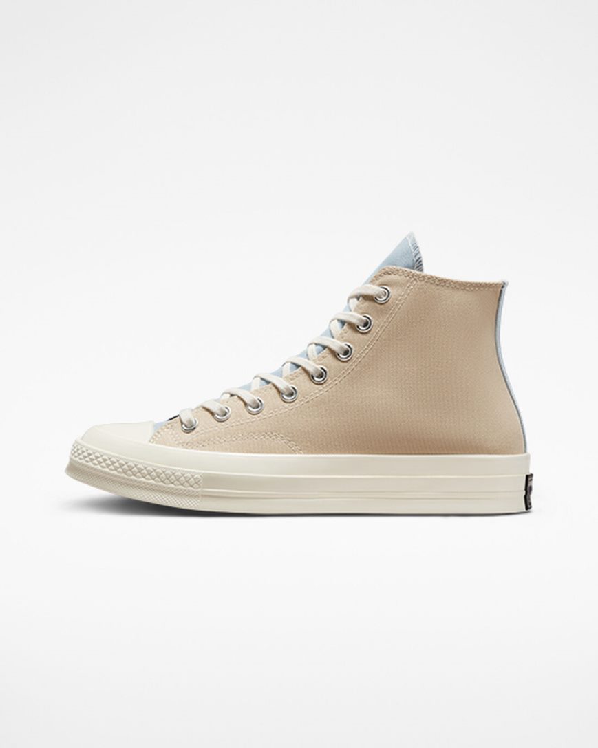 Dámské Boty Vysoké Converse Chuck 70 Tri-Panel Tmavě Blankyt | CZ EGMB65